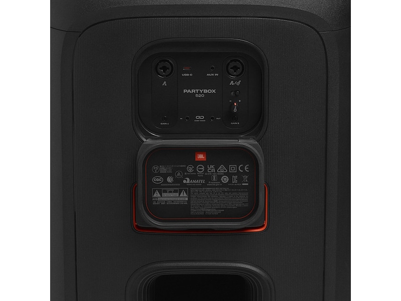 JBL PartyBox 520 Partyhøjttaler 2-pack Trådløs / Bluetooth højttaler