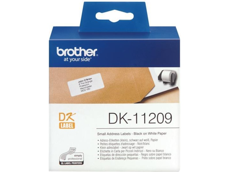 Brother Adresseetiketter rull à 800 stk Label produkter