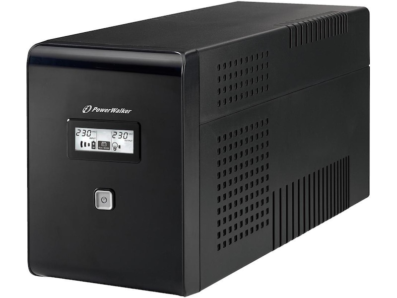 BlueWalker PW UPS VI 1500 LCD Schuko UPS og UPS-batteri