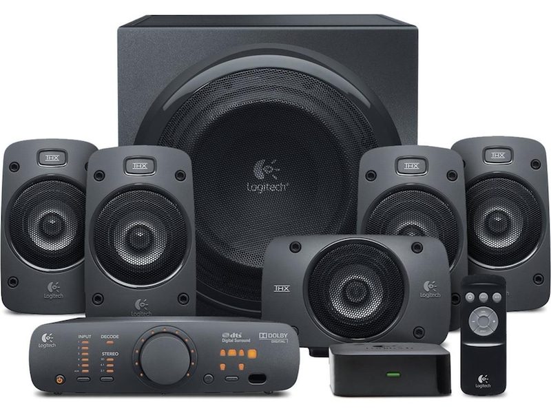 Logitech Z-906  PC Højttalere 5.1 Højttalere