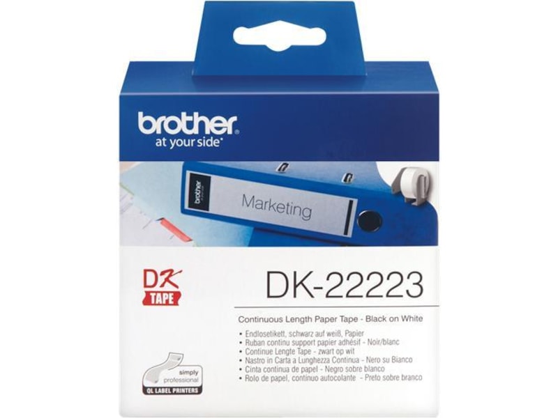 Brother DK22223 Labelroll Label produkter