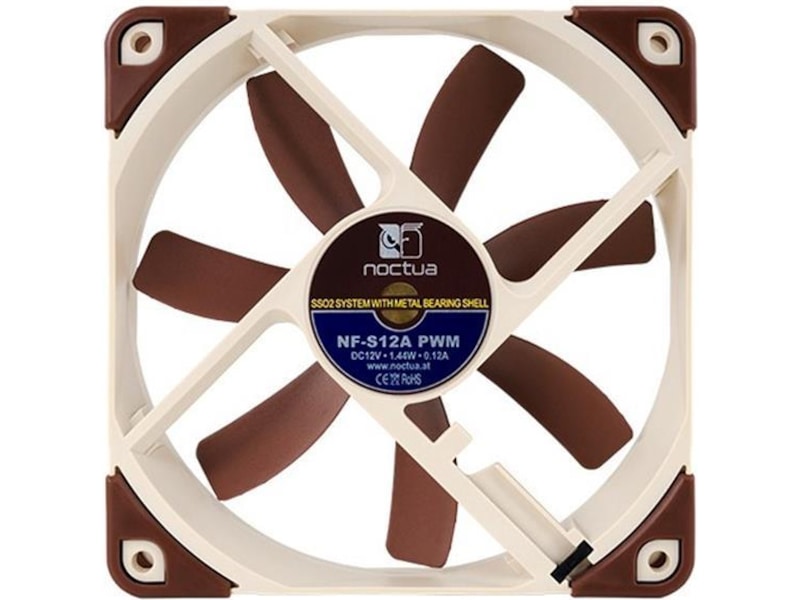 Noctua NF-S12A PWM 120mm Blæser Blæsere