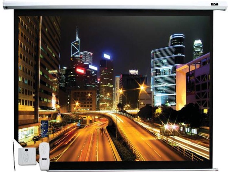 Elite Screens 90" Elektrisk lærred Projektorleærred