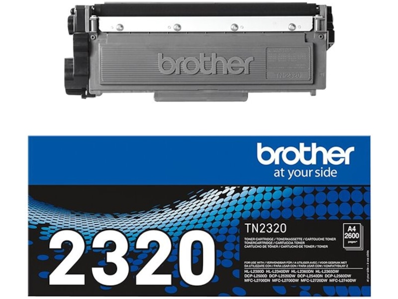 Brother Toner TN2320 Sort Laser Toner