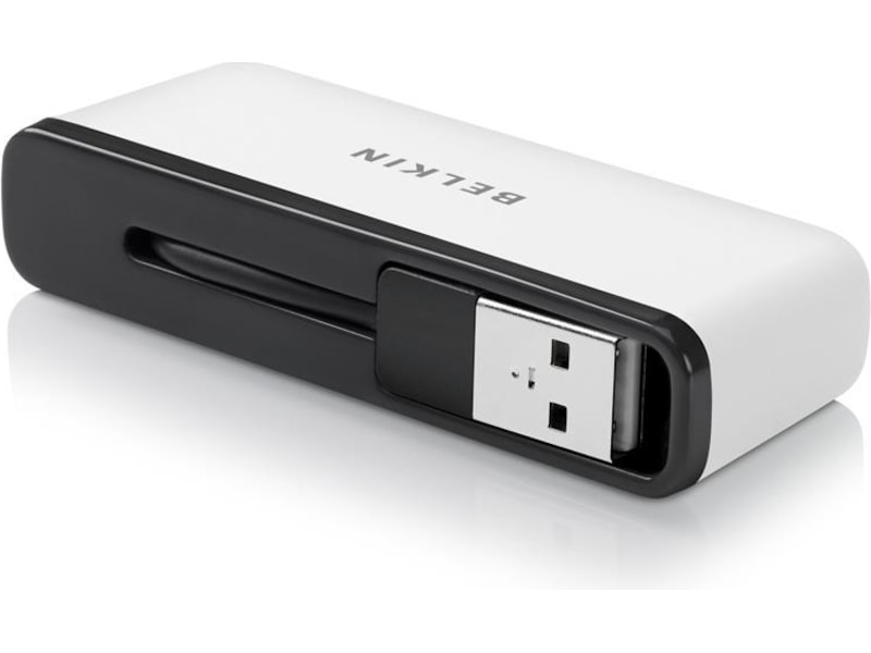 Belkin 4 port Travel-HUB Dockingstation og USB-hub