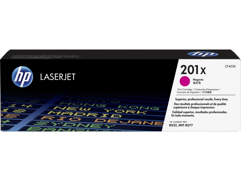 HP Toner 201X Magenta Laser Toner