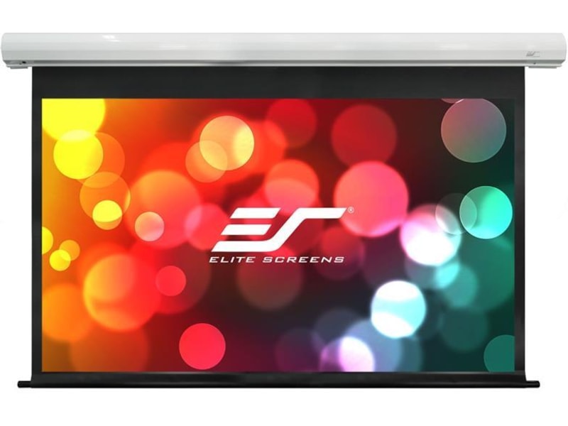 Elite Screens 100" 4K Elektrisk lærred Projektorleærred
