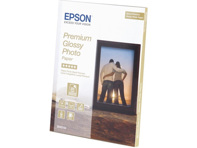 Epson Premium Glossy Photo Paper 13x18cm Papir