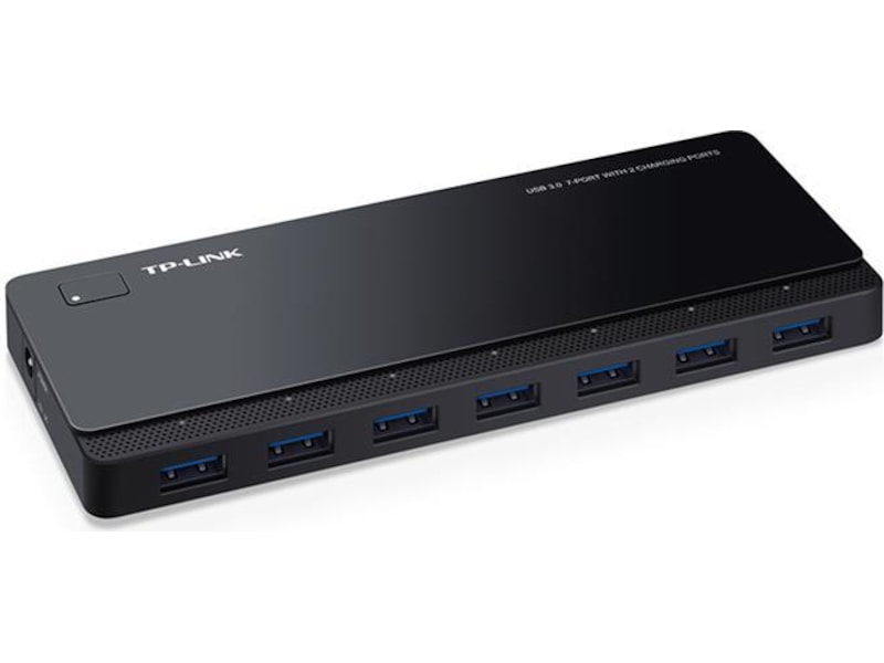 TP-Link UH720 USB 3.0 7-Port Hub Dockingstation og USB-hub