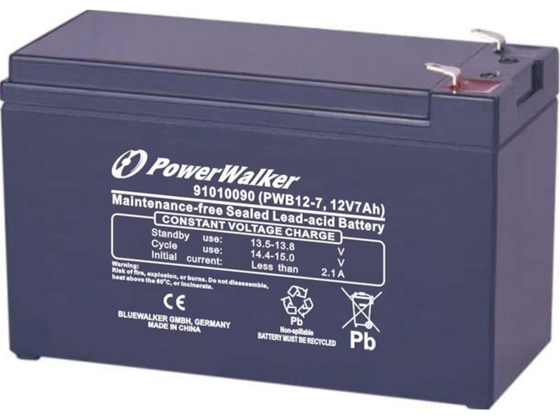 BlueWalker PW PWB12-7 UPS og UPS-batteri