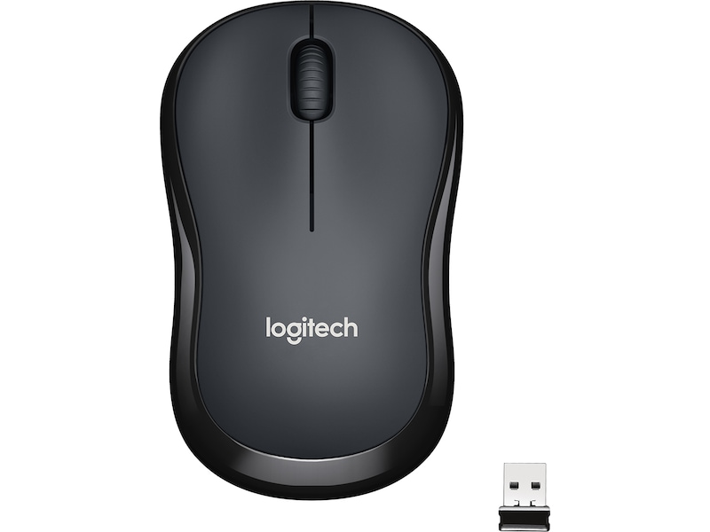 Logitech M220 Silent trådløs Computermus, Sort Mus