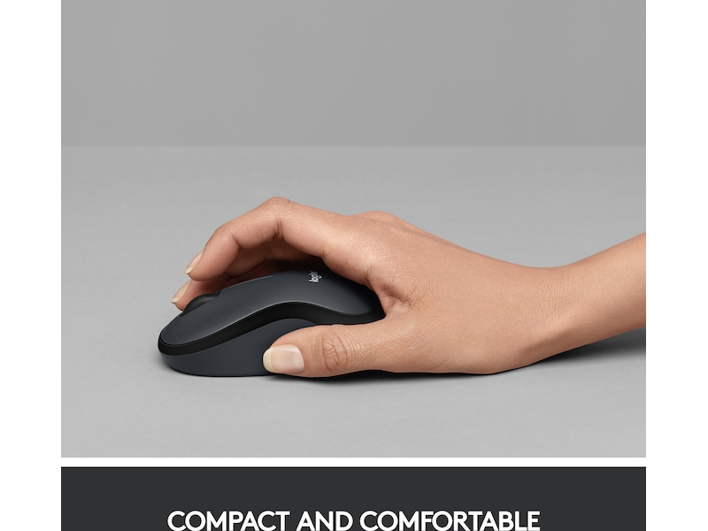 Logitech M220 Silent trådløs Computermus, Sort Mus