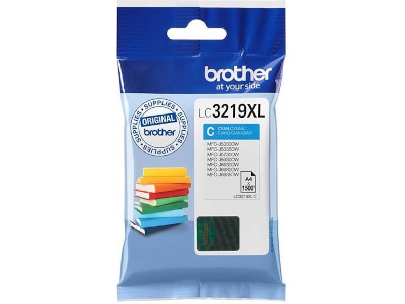 Brother Blæk LC3219XLC Cyan Blækpatroner