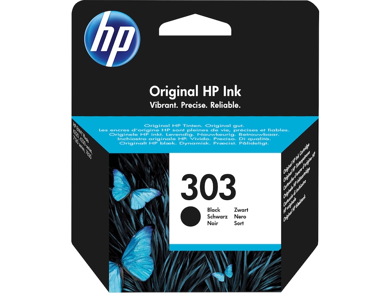 HP Blæk 303 Original Ink Sort Blækpatroner