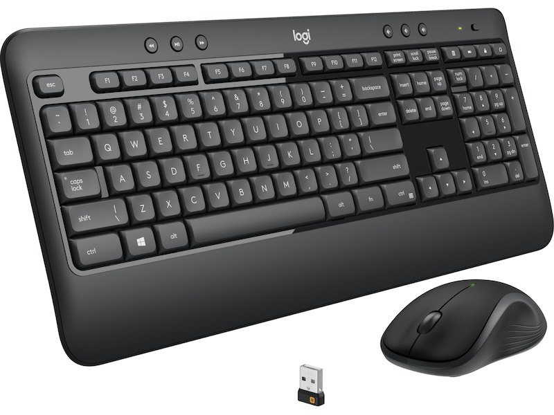Logitech MK540 Advanced Combo Trådløs Mus & keyboards -kombinasjonspakker