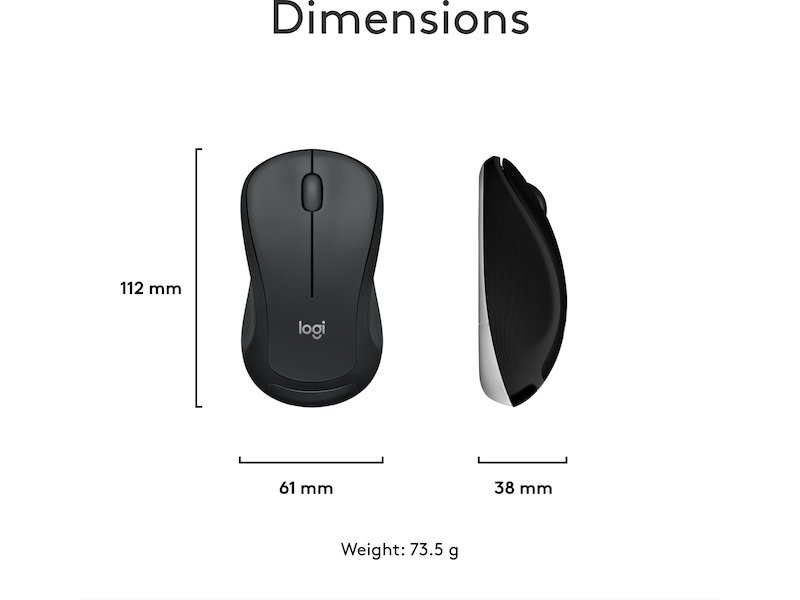 Logitech MK540 Advanced Combo Trådløs Mus & keyboards -kombinasjonspakker