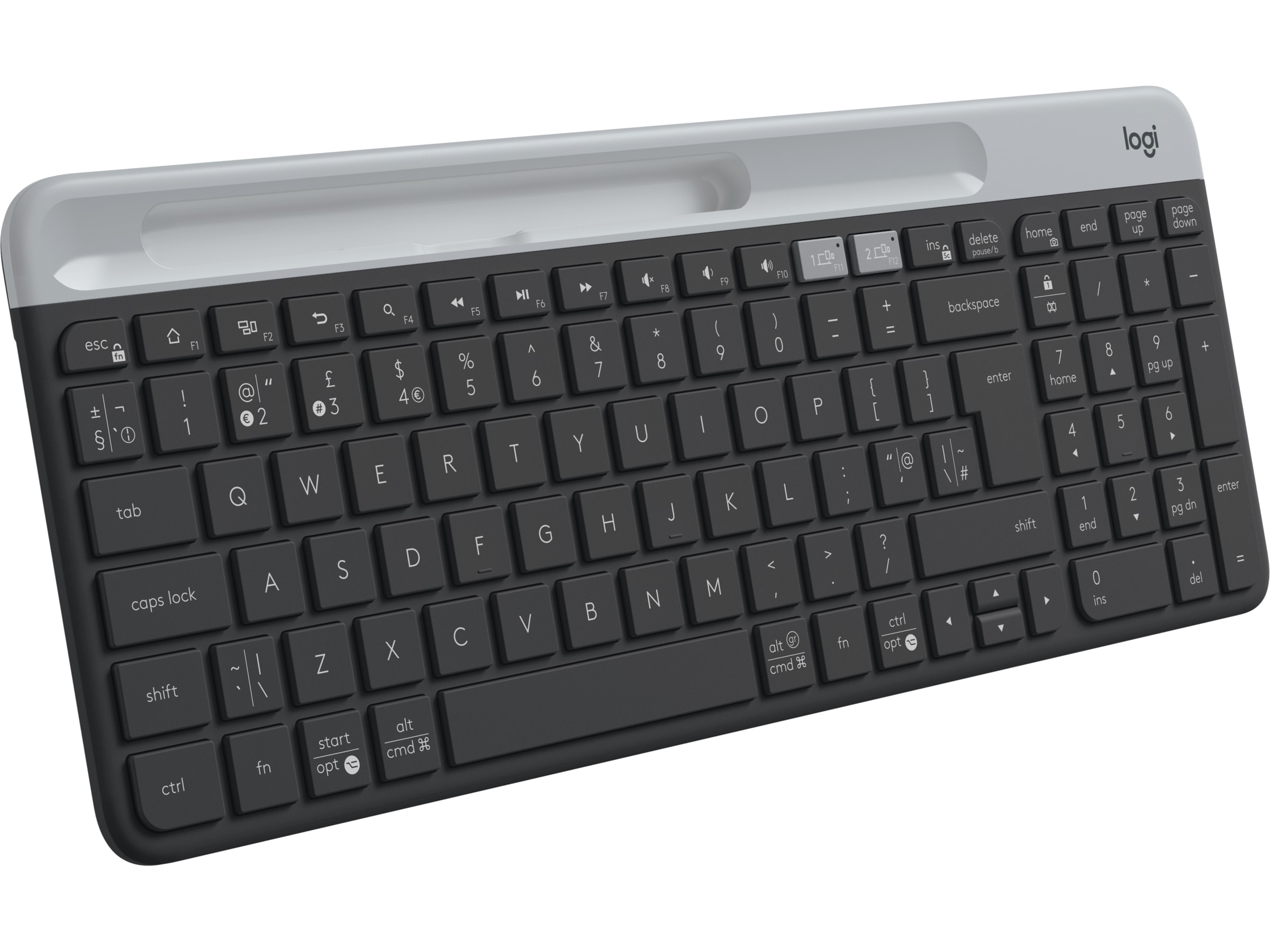 Logitech K580 Slim Multi-Enhed Tastatur Keyboards