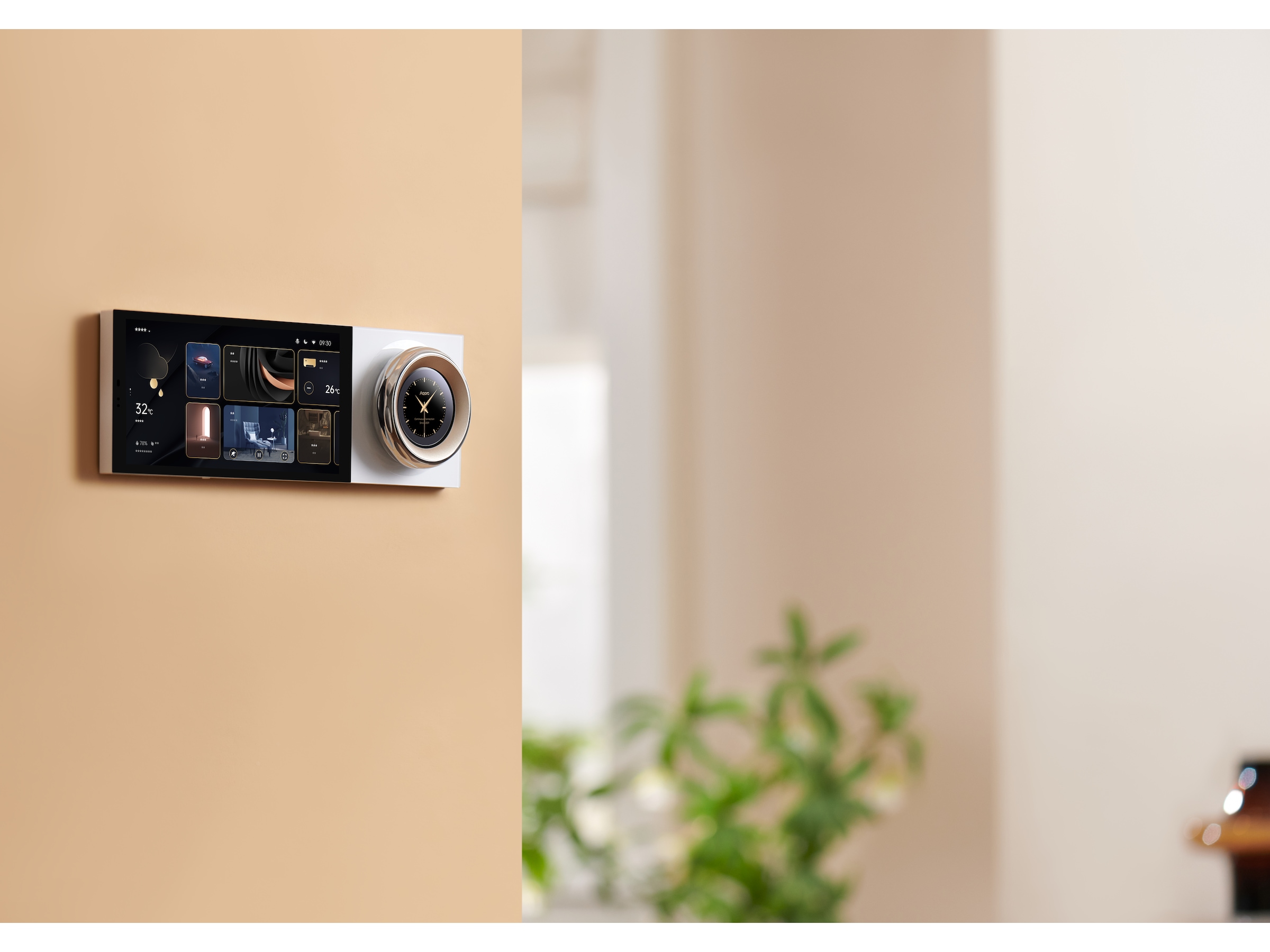 Aqara MP-K03D Panel Hub S1 Kontakter, lysdæmpere & lyskontrol