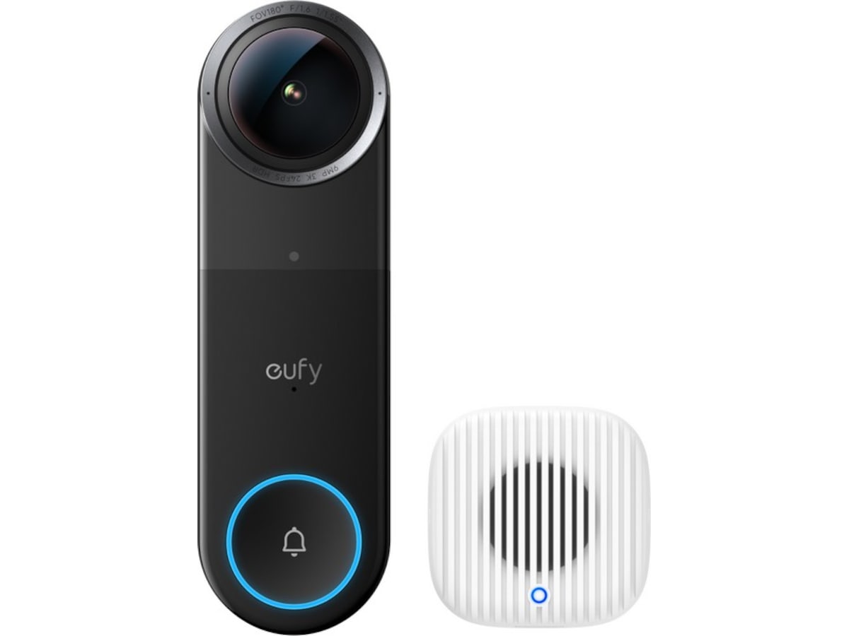 Eufy Video Doorbell S4 + Mini Chime Dørklokker