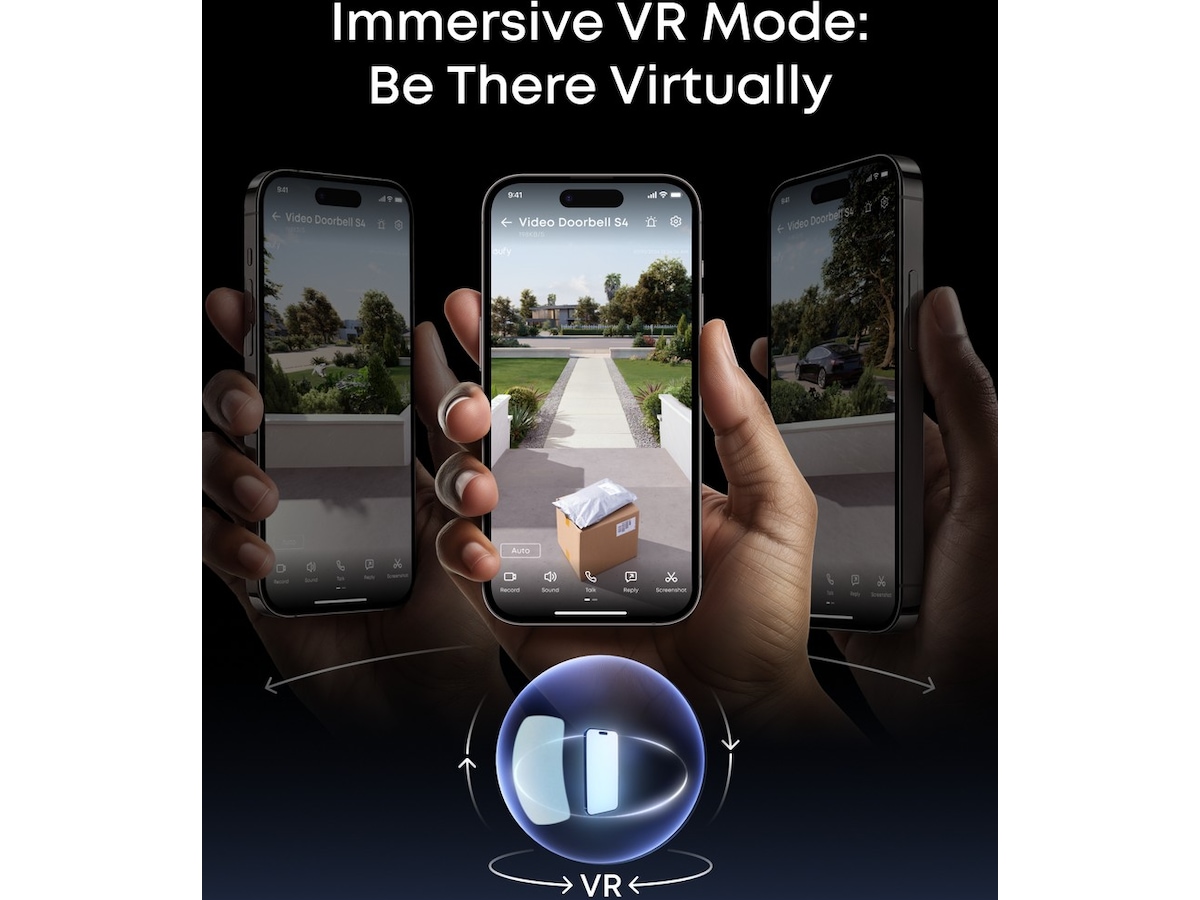 Eufy Video Doorbell S4 + Mini Chime Dørklokker