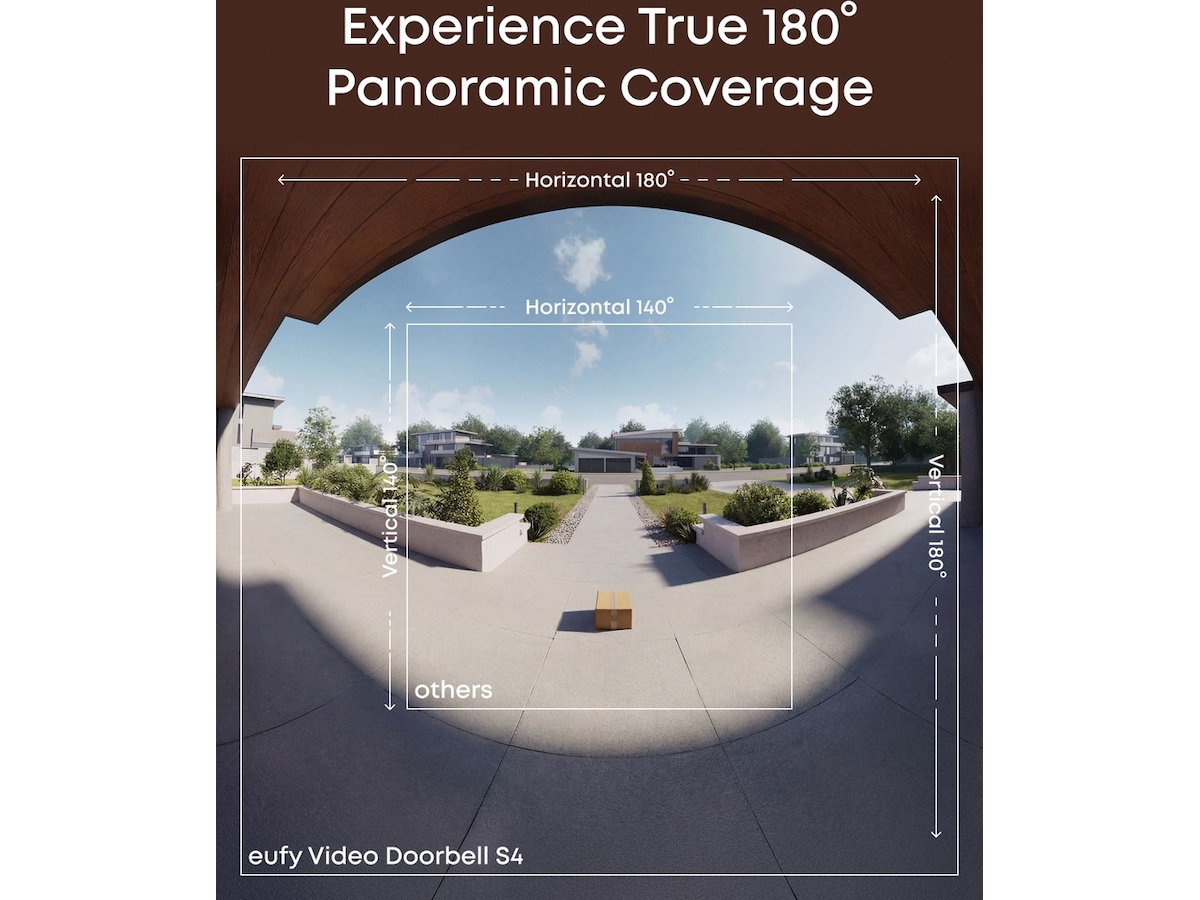 Eufy Video Doorbell S4 + Mini Chime Dørklokker