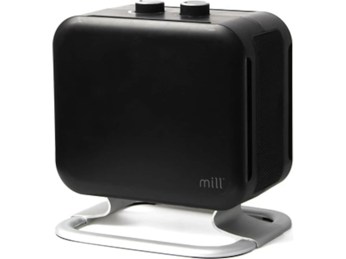 Mill Compact varmluftsovn1800W med fod (sort) Ventilatorer og varmluftovne