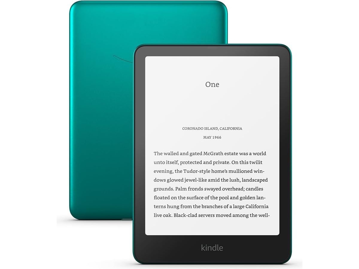 Amazon Kindle Paperwhite Signature Edition 7" 32GB (jade) E-bogslæsere