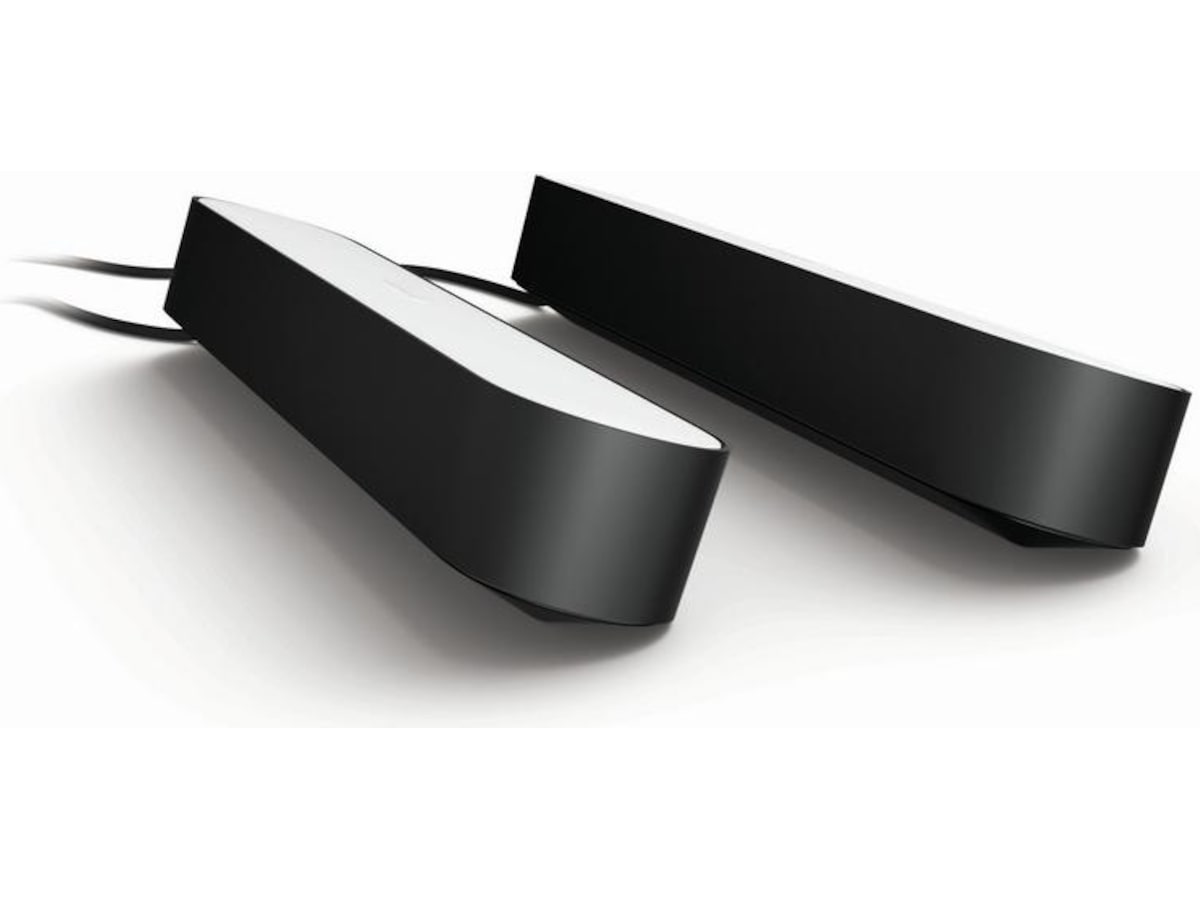 Philips Hue Play light bar 2-pak (sort) Led strips & underholdning