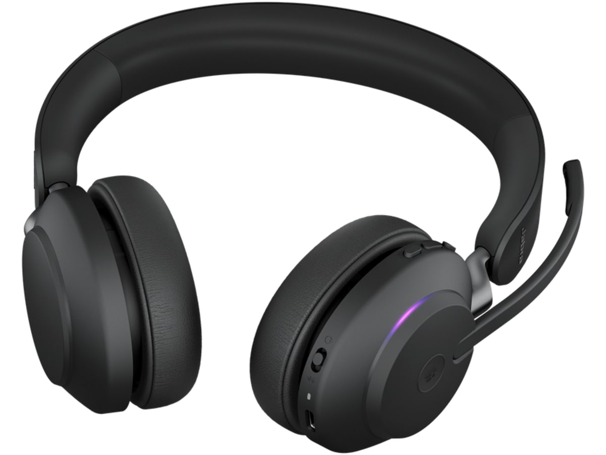 Jabra Evolve2 65, Link380c MS Stereo Black Trådløst headset