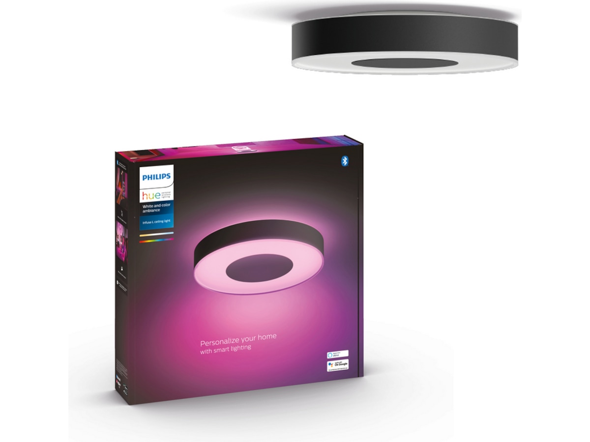 Philips Hue Infuse L Loftslampe (sort) Loftlampe
