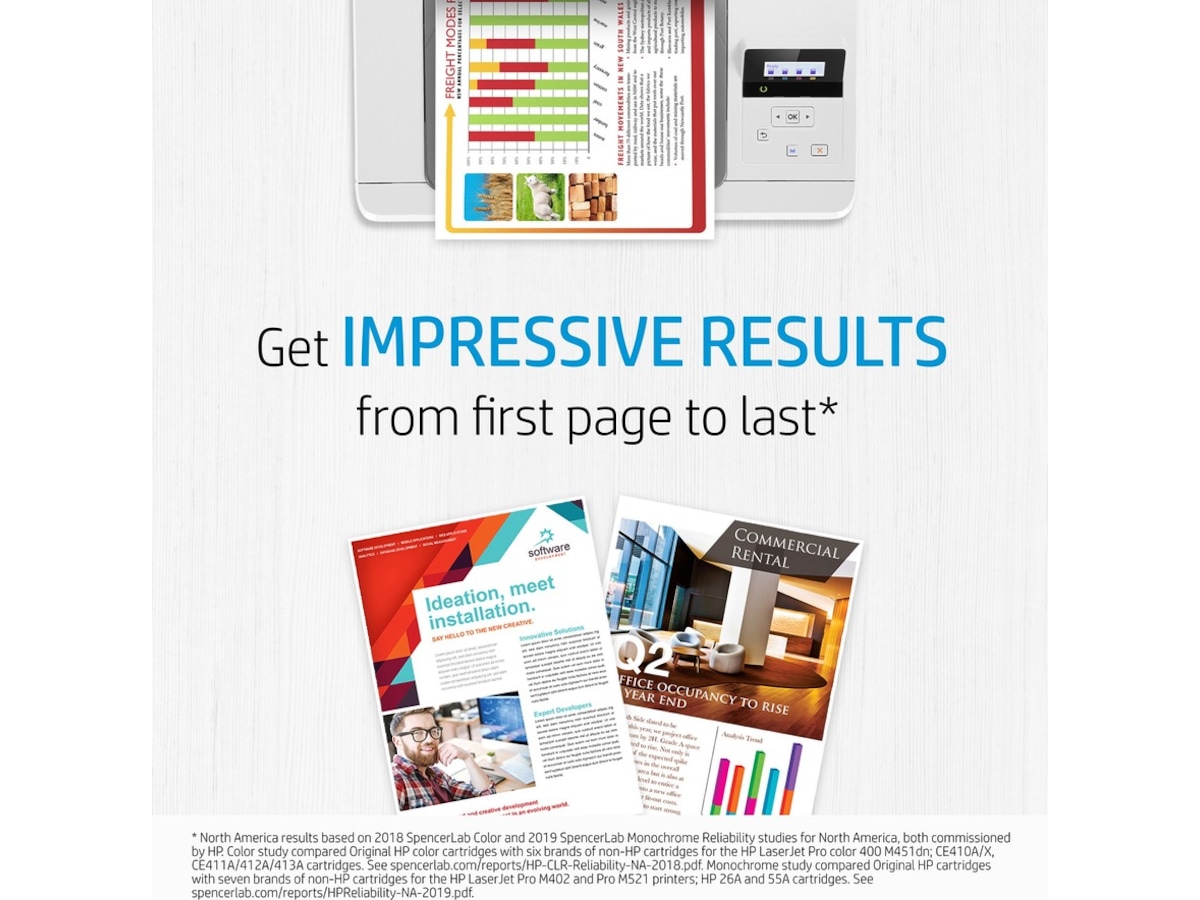 HP Toner 44A Sort Laser Toner