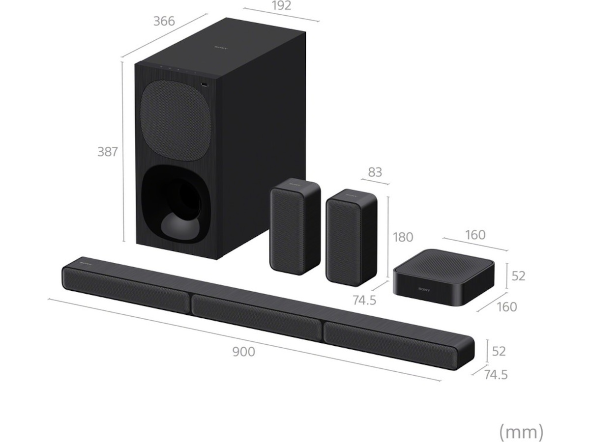 Sony HT-S40R 5.1 Home Cinema soundbar Soundbars