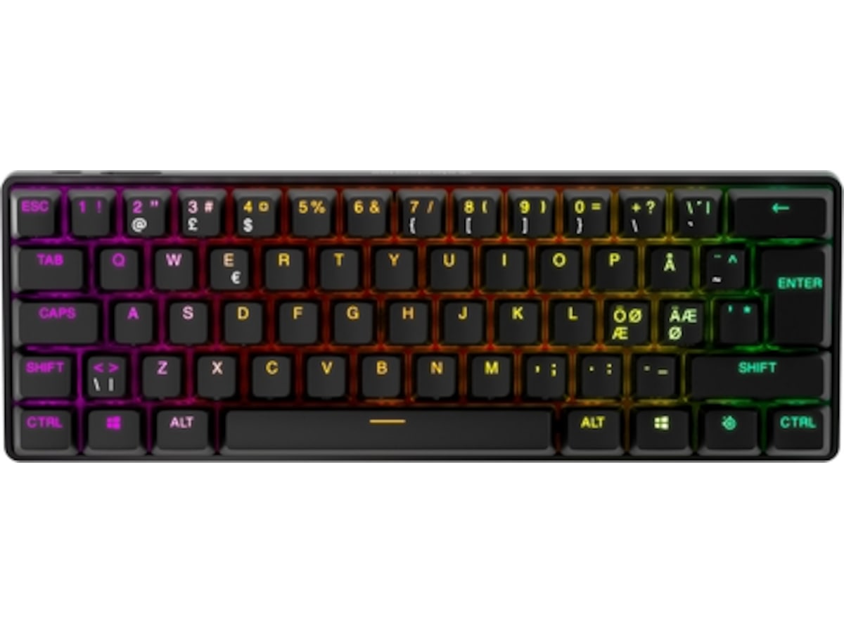 Steelseries Apex Pro Mini Trådløst Gaming Tastatur (sort) Gamingkeyboard
