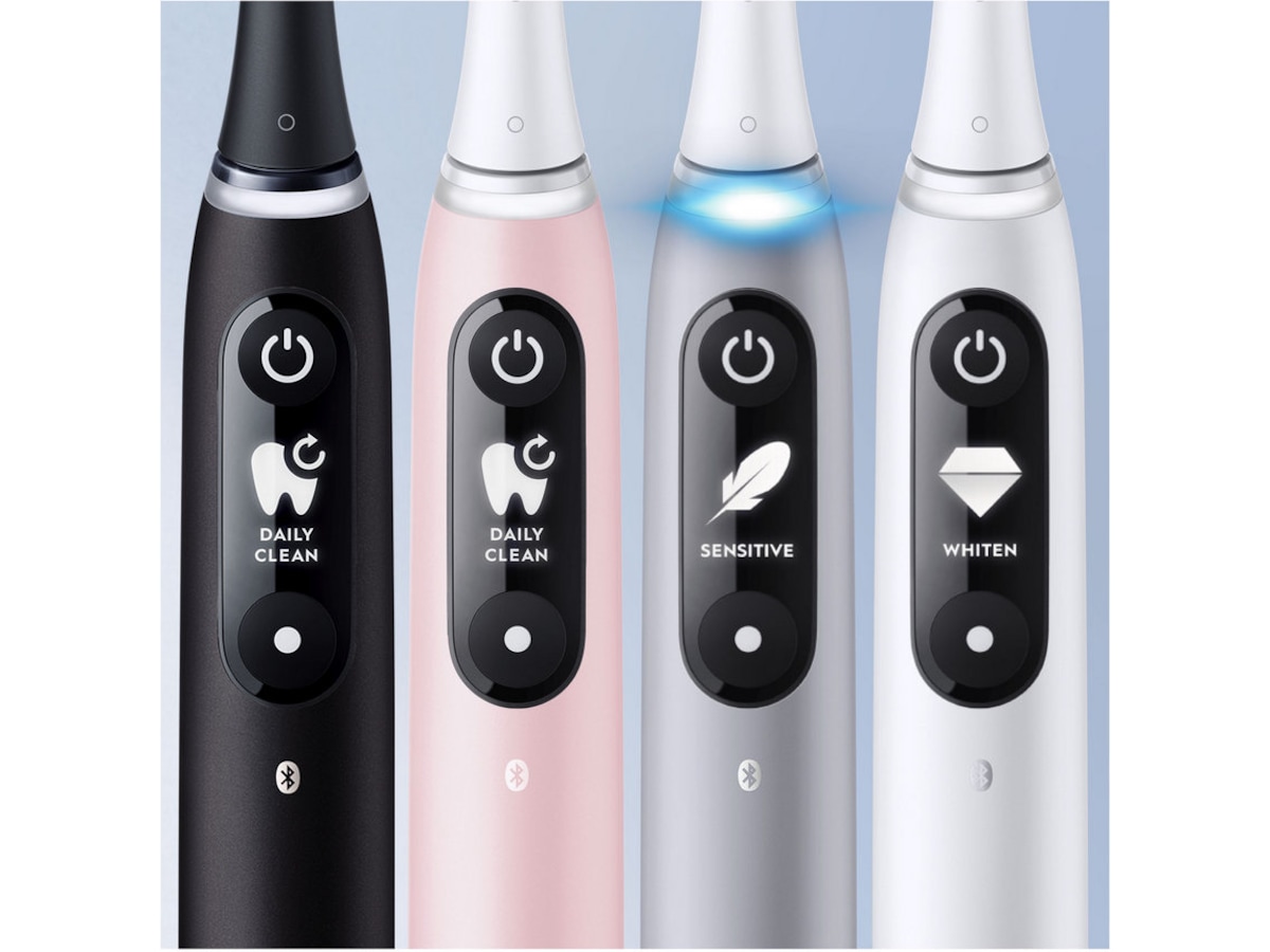 Oral-B iO 6S Eltandbørste (sort lava & pink sand) Elektriske tandbørster
