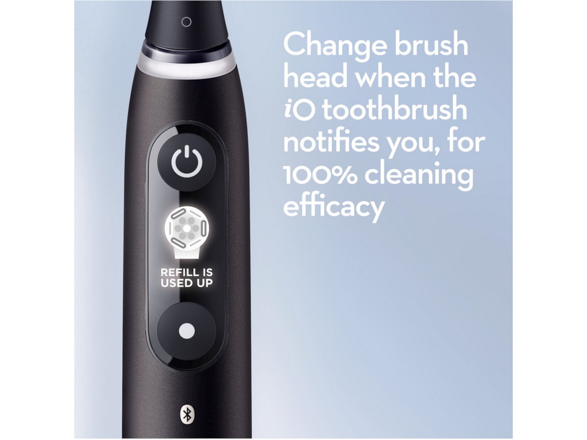 Oral-B iO 6S Eltandbørste (sort lava & pink sand) Elektriske tandbørster