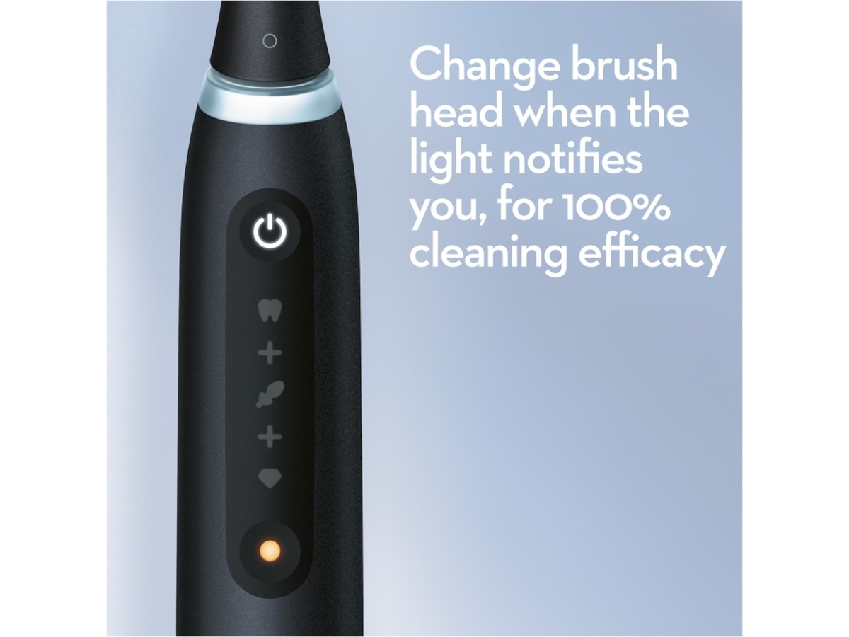 Oral-B iO 5S Eltandbørste (sort) Elektriske tandbørster