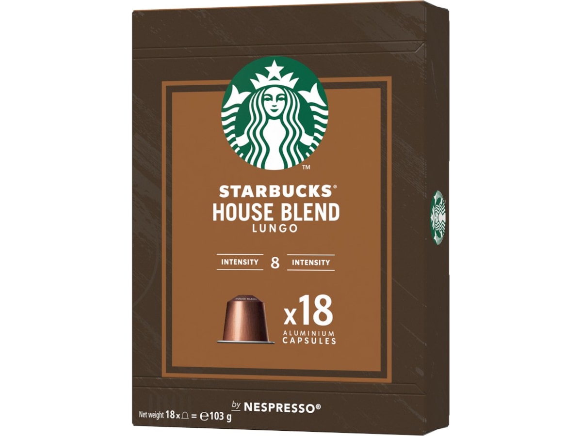 Starbucks House Blend Big Pack x18 Tilbehør til kaffemaskine