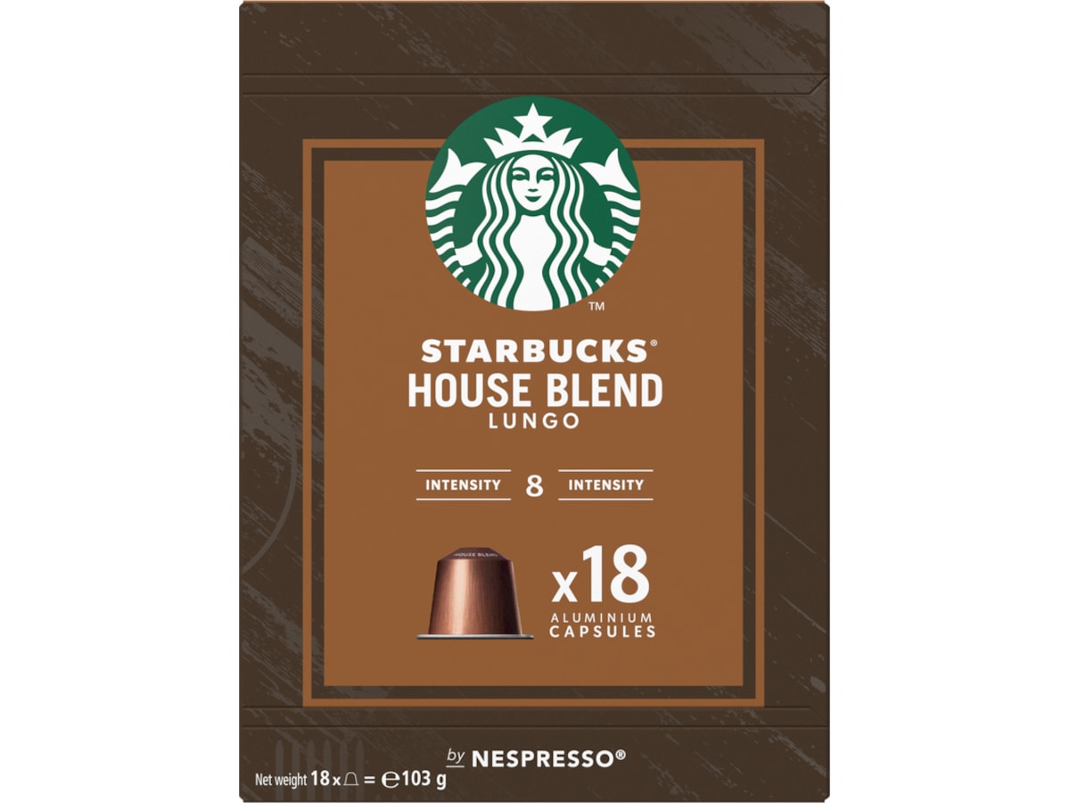 Starbucks House Blend Big Pack x18 Tilbehør til kaffemaskine