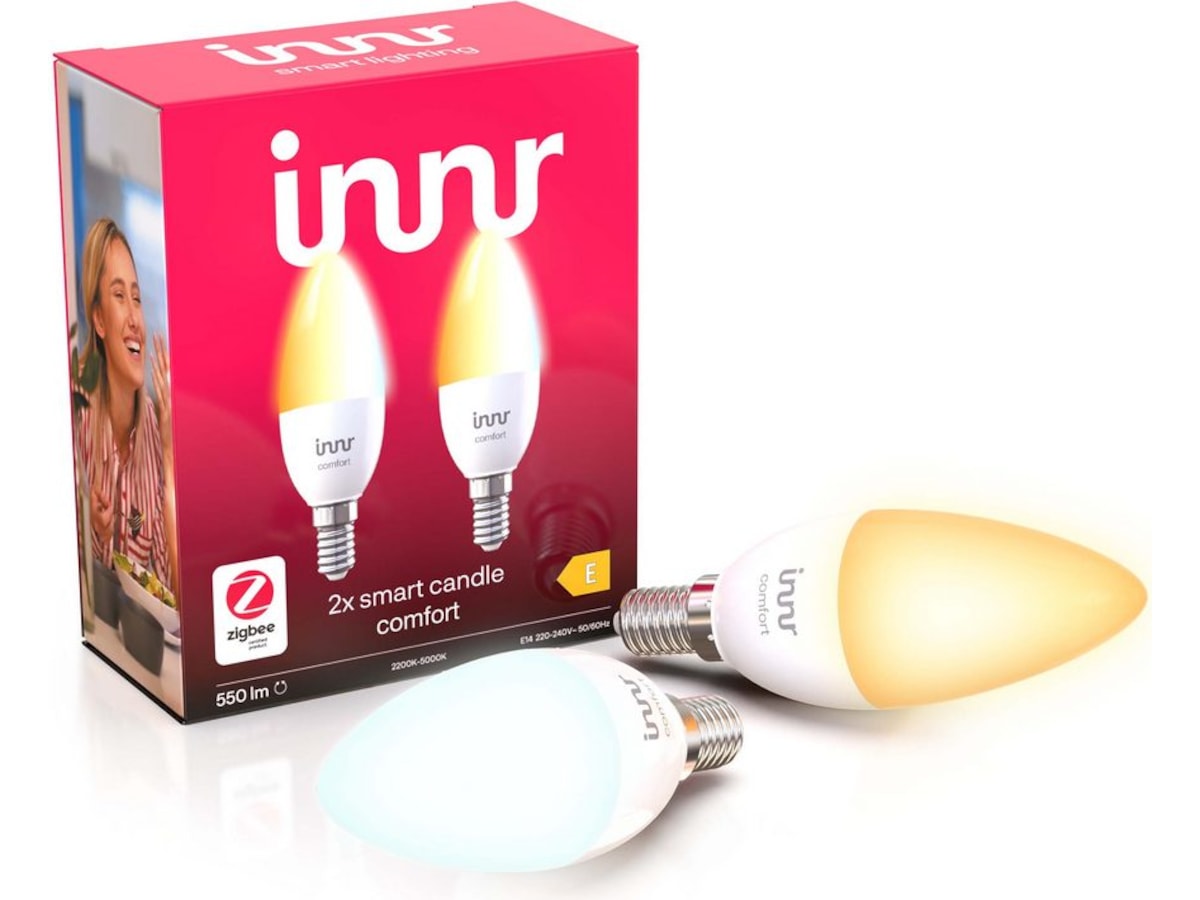 Innr smart light E14 ambiance hvid 2-pak LED-pærer & elpærer