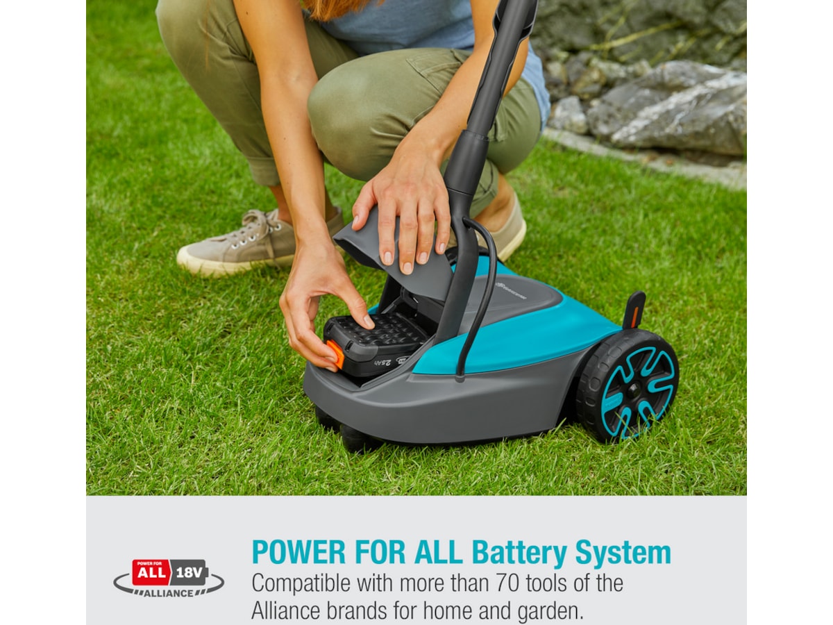 Gardena Plæneklipper HandyMower 22/18V Batteri plæneklippere