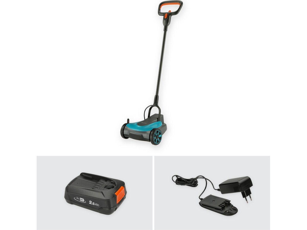 Gardena Plæneklipper HandyMower 22/18V Batteri plæneklippere