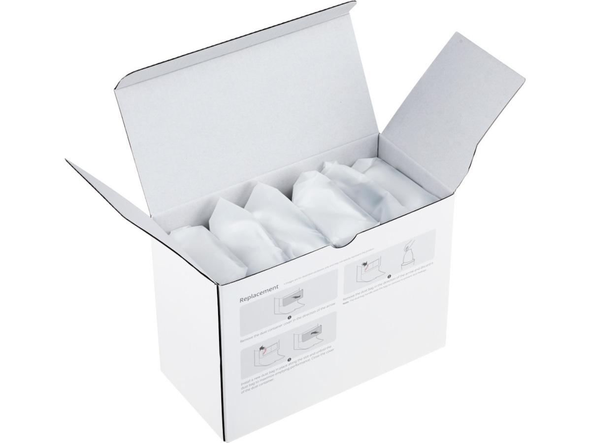 Roborock Støvsugerpose 6-pak Tilbehør til støvsugere og rengøring