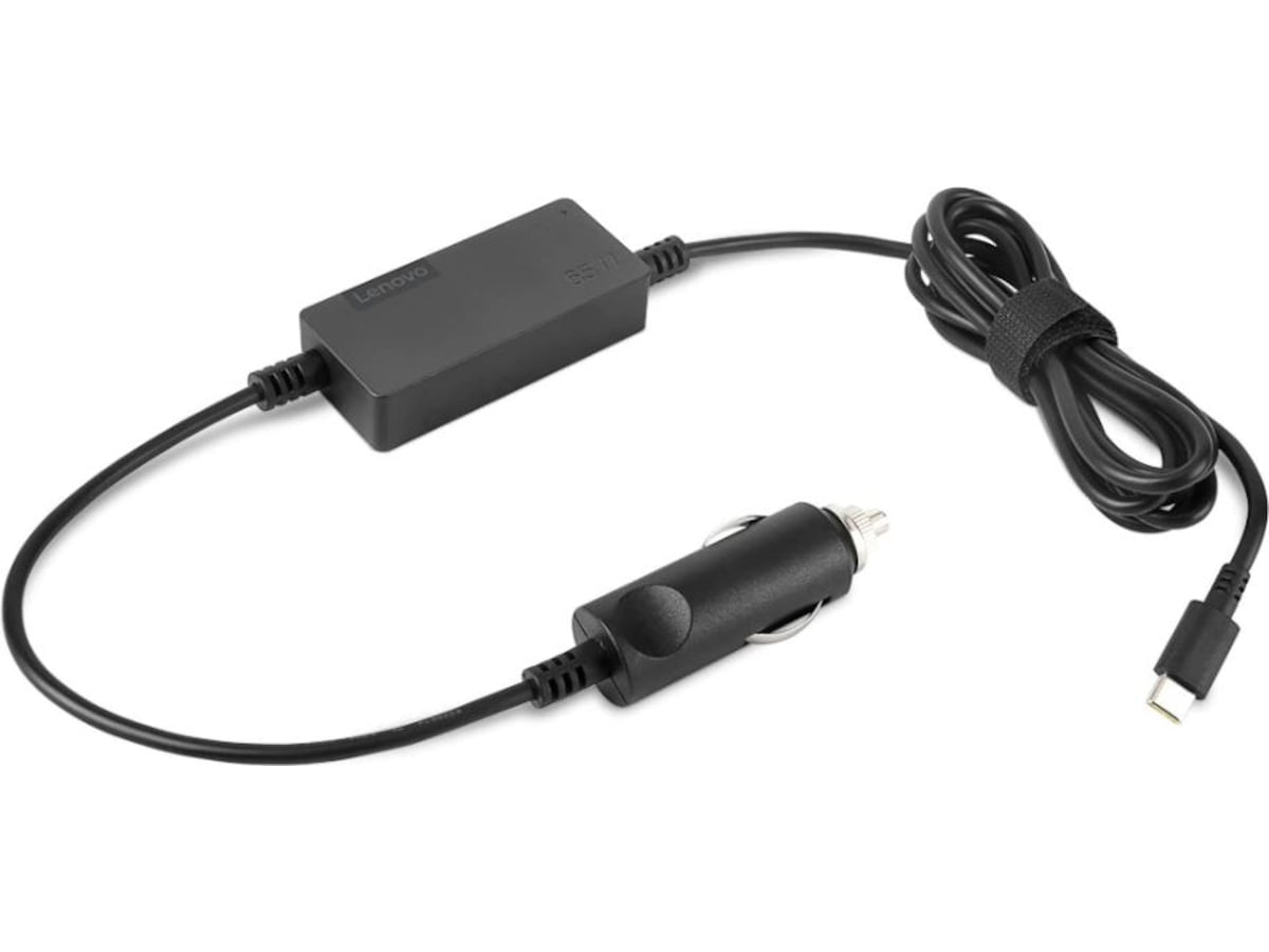 Lenovo Biloplader 65W USB-C Batteri og lader