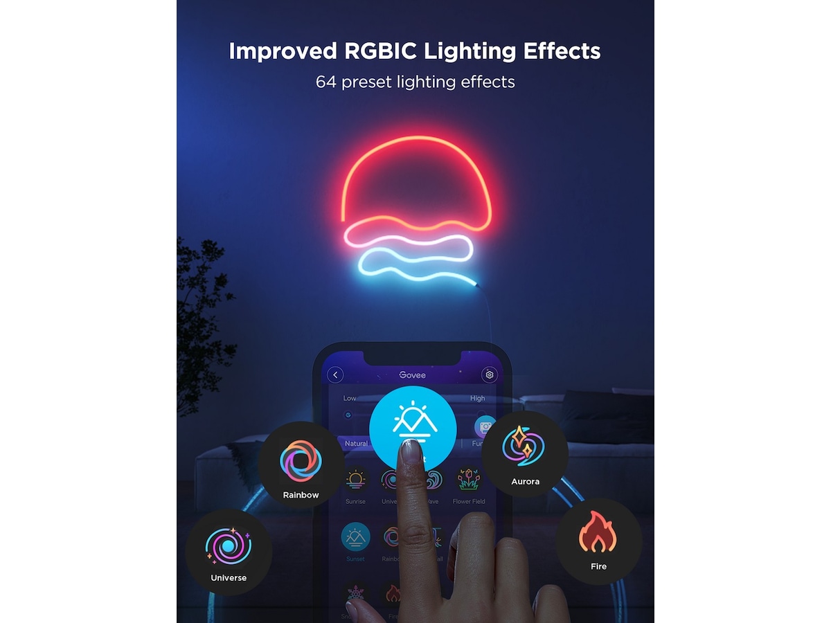 Govee Neon Rope Light 2 - 3 meter Led strips & underholdning