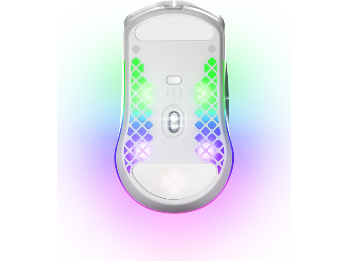 Steelseries Aerox 3 Trådløs Gamingmus (hvid) Gamingmus