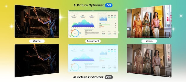 2025 M90SF Entertainment Samsung Vision AI AI Picture Optimizer