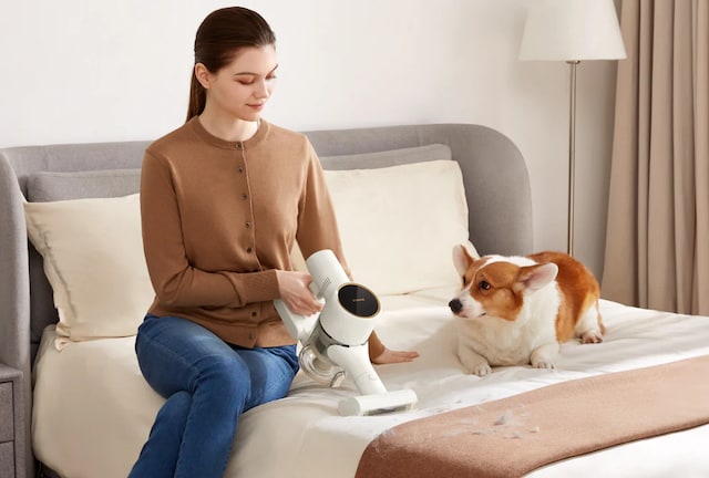 Få pelsen ut av polstringen. Få pelsen ut av polstringen.