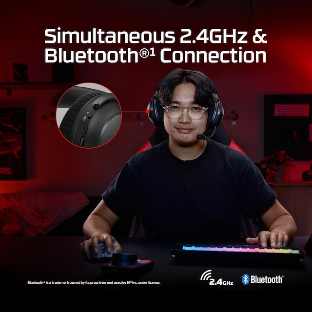 SIMULTANEOUS 2.4 GHZ AND BLUETOOTH CONNECTIONS