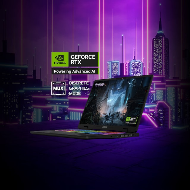 MSI Pulse A16 AI+ laptop