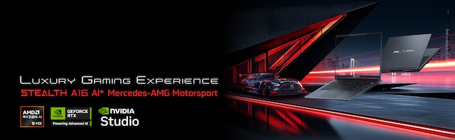 MSI Stealth A16 AI+ AMG